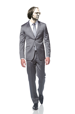  grey suit